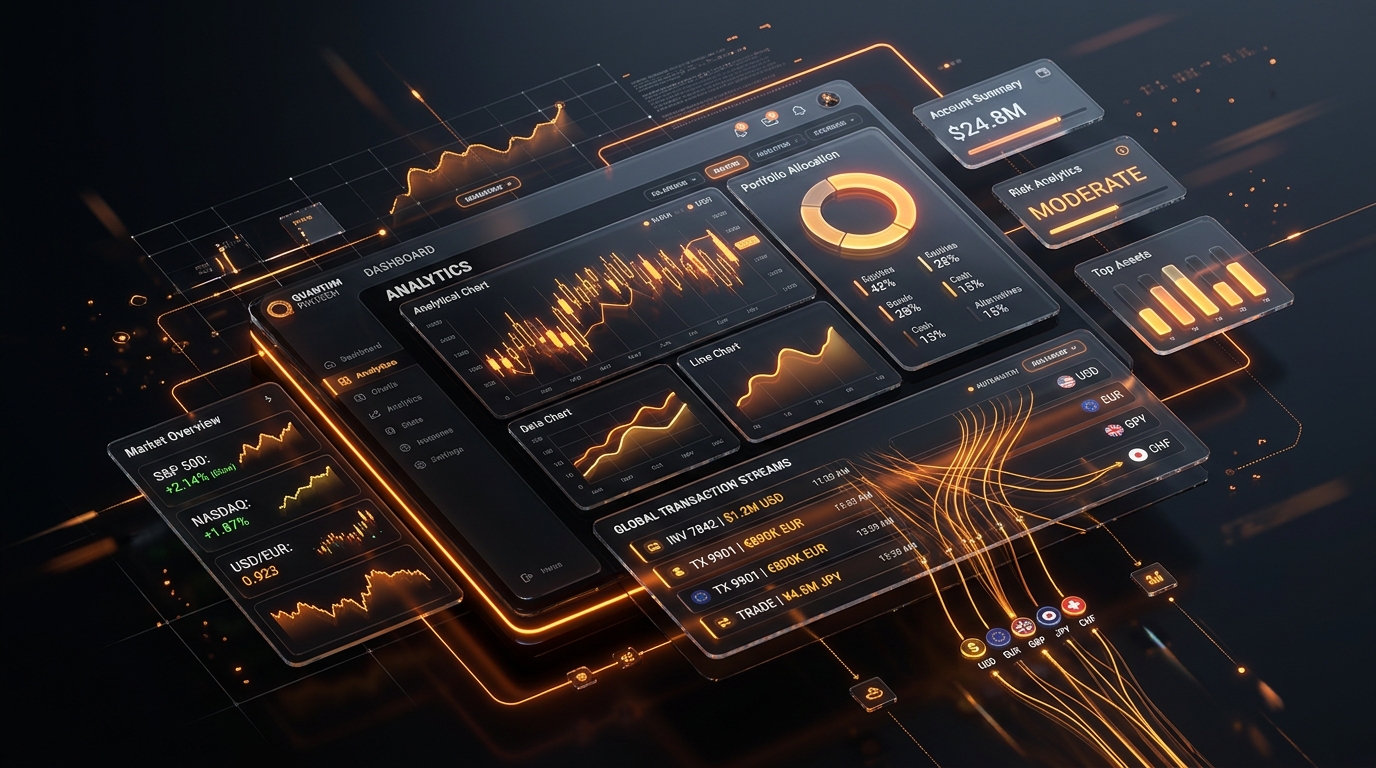 Orbbes Fintech Software Dashboard